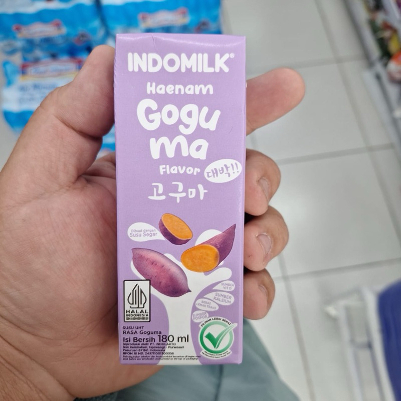 

INDOMILK Haenam Goguma UHT 180ML