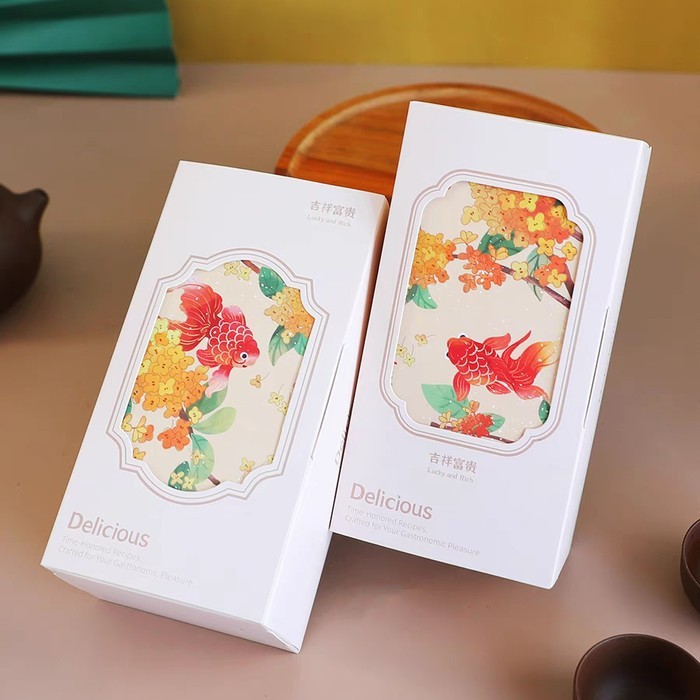

Kotak Mooncake isi 2 kotak kue bulan isi 2 75gr -100gr kotak kue mooncake terbaru 2024