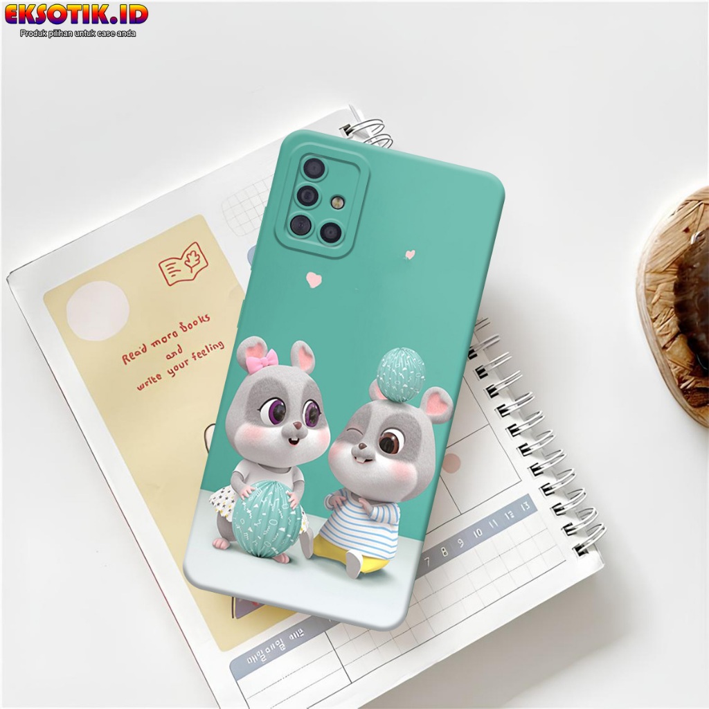 Case Samsung A51 - Casing Samsung A51 - Fashion Case Terbaru - Silikon Samsung A51 - Motif Keren Dan
