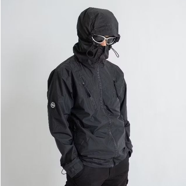 TROUBLEMAKER BUSHWACKER BLACK - GORPCORE JACKET - OUTDOOR JACKET - CASUAL JACKET - OUTWEAR