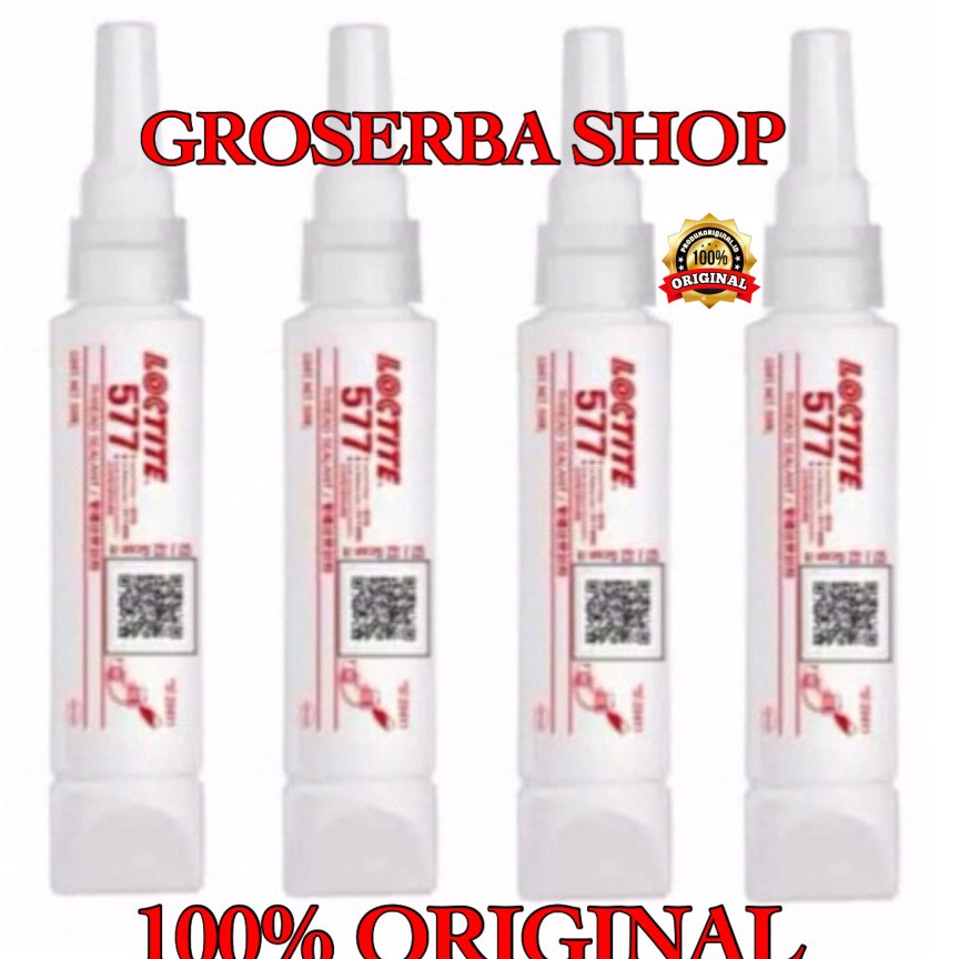 

LEM LOCTITE 577 5ML ORIGINAL LOCTITE LEM 577 5 ML SEALANT KODE N8W5
