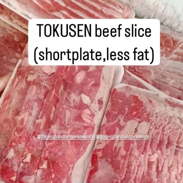 

Tokusen beef slice