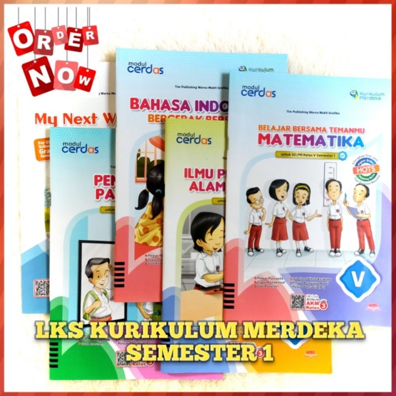 LKS Kurikulum Merdeka Kelas 5 SD/MI Semester 1 - PT. Warna Mukti Grafika