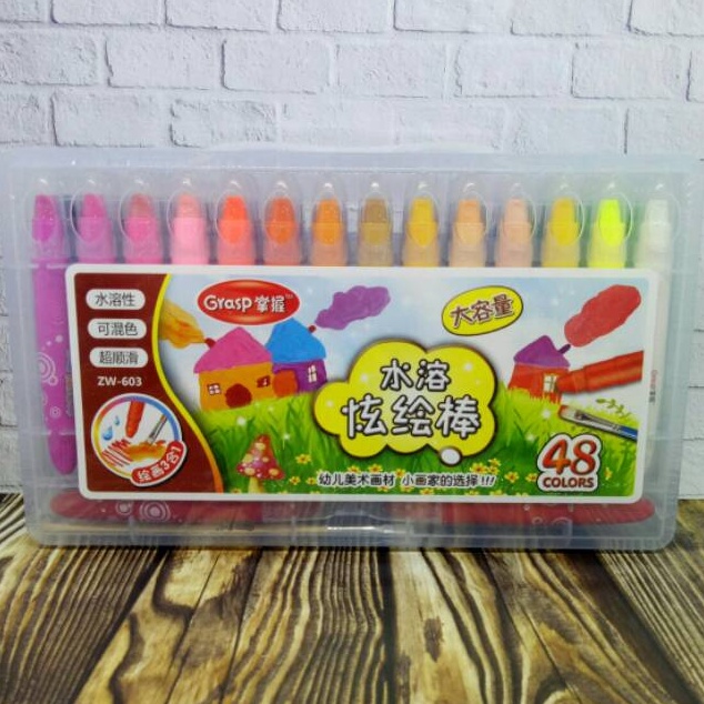 

Crayon 48 warna Grasp Mata Besar ORIGINAL KODE 63 KODE Z4N7