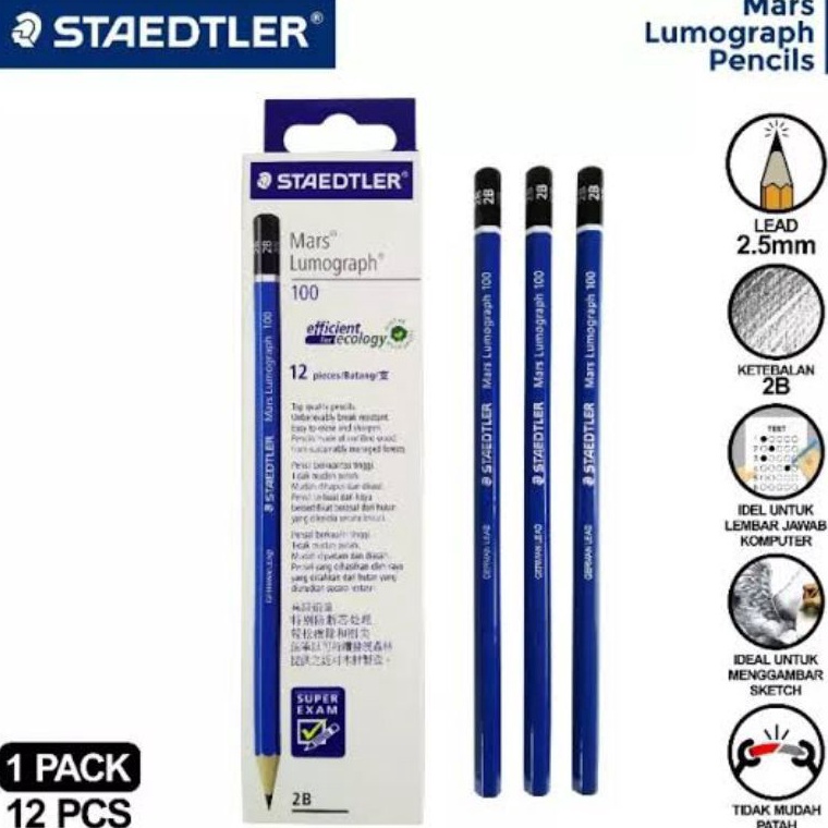 

Pensil 2B Staedtler Computer 1pak12pcs KODE R7E1