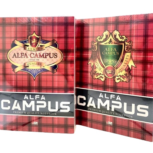 

1 Pack Buku BESAR ALFA CAMPUS 36 Lembar Ukuran B5 isi 1 Buku KODE J8J3
