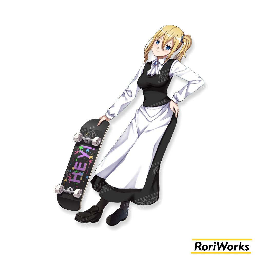 

Stiker Kiss cut - Ai Hayasaka | Kaguya-sama wa Kokurasetai | Maid on Skate