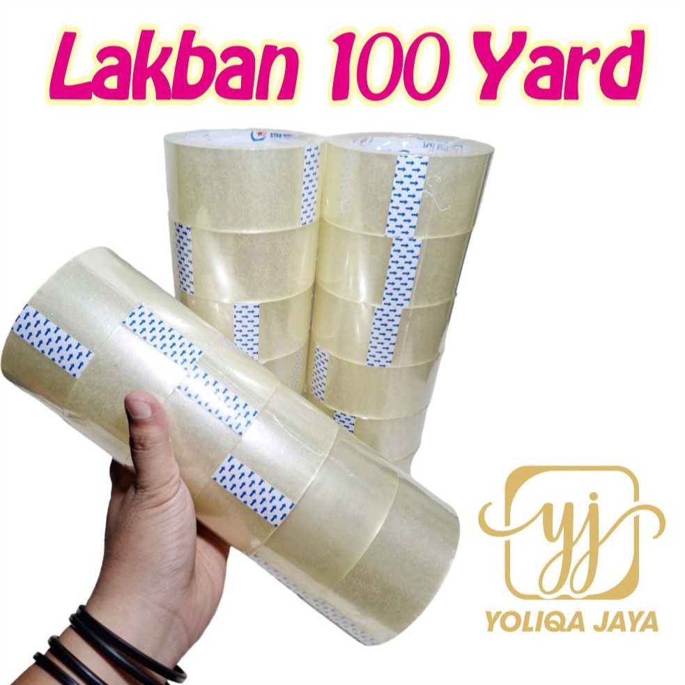 

HARGA PROMO LAKBAN BENING COKLAT MURAH KUAT PANJANG 1 YARD ISI 6 PCS KODE G3I1