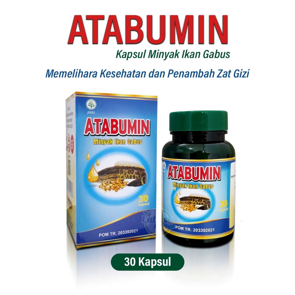 kapsul Atabumin Minyak Ikan Gabus Pasca Operasi