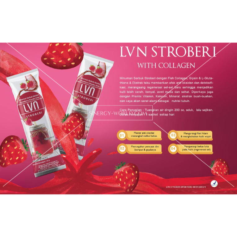 LVN COLLAGEN 100% ORIGINAL RAHASIA KULIT GLOWING