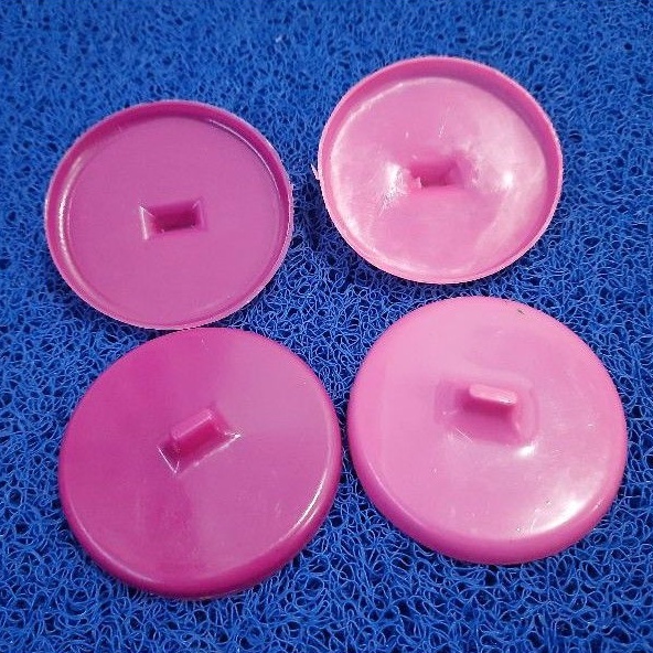 Tutup gelas biasa bahan plastik murah grosir berkualitas 1 lusin