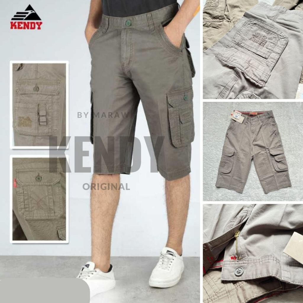 Celana KENDY Original Cargo Pendek. Celana KENDY Original Pendek Cargo. Celana Cargo Terbaru