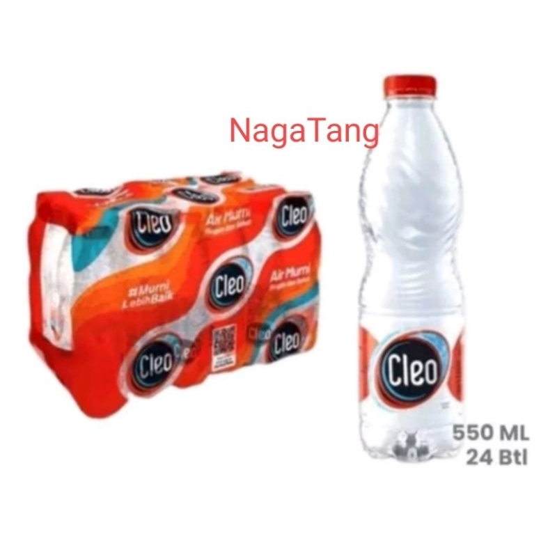 

CLEO AIR MINERAL 550ml X 24 BOTOL. TERMURAH!!
