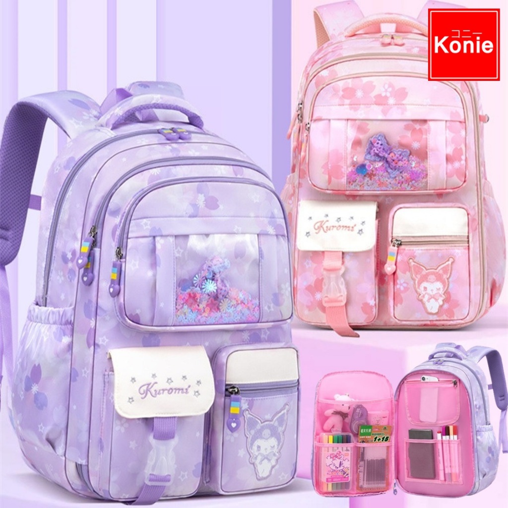 TAS RANSEL SEKOLAH ANAK PEREMPUAN SD SMP SMA MODEL KULKAS / TAS RANSEL ANAK  PEREMPUAN / TAS SEKOLAH