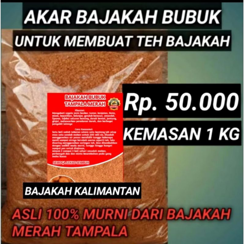 

Akar Bajakah bubuk Untuk teh bajakah 1kg