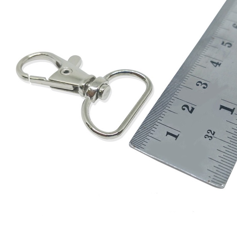 

KODE X1O7 Cantelan Pengait Besi Gantungan Tali ID Card 2 Cm Gantungan ID CARD isi 1 pcs