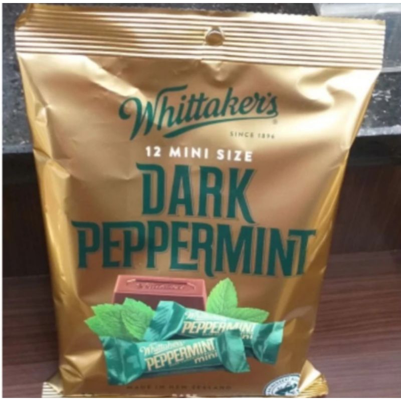 

Whitaker's Dark Pepermint Chocolate Import