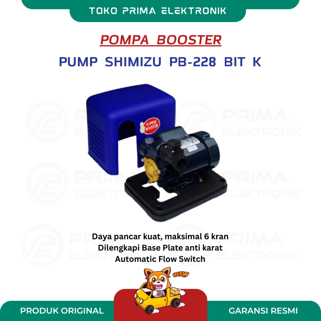 BOOSTER SHIMIZU PUMP SHIMIZU PB-228 BIT K