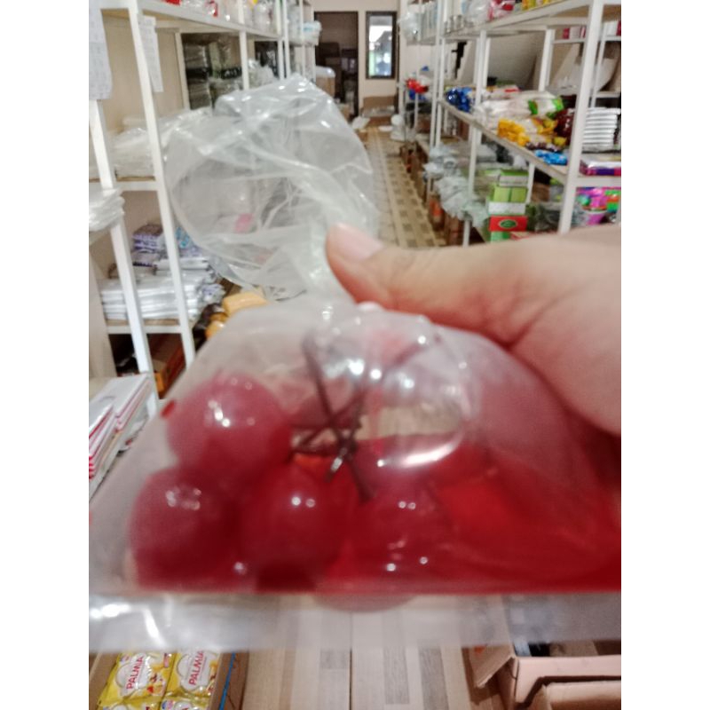 

BUAH CHERRY ISI 5 PCS/CHERRY TANGKAI MERAH/CERI/CERRY/CERY