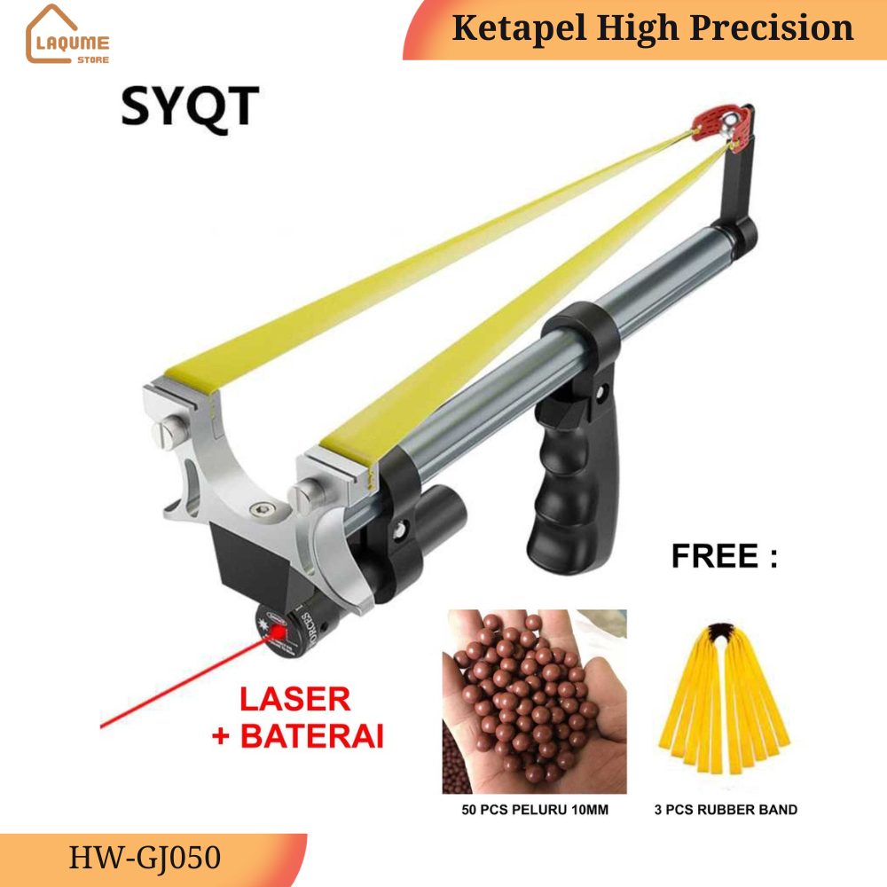 Ketapel High Precision Telescopic Hunting With Laser