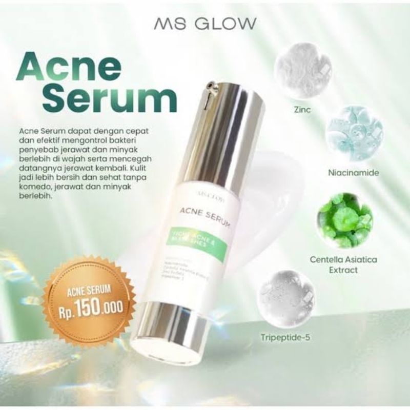 SERUM ACNE MS GLOW KEMASAN TERBARU