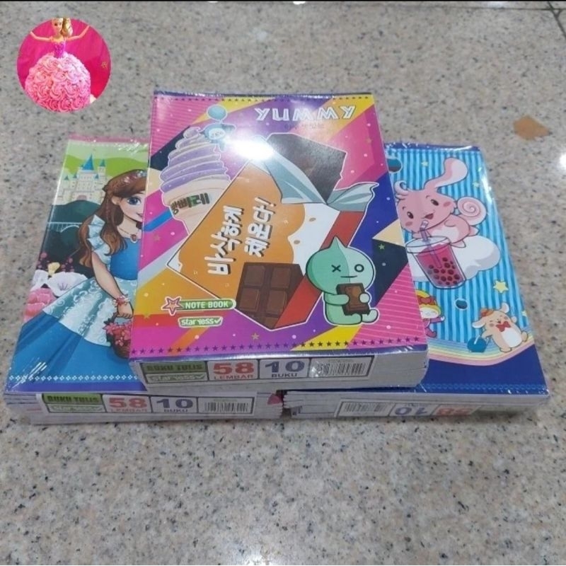 

(PAK) Buku Tulis 58 Lembar Star Yes