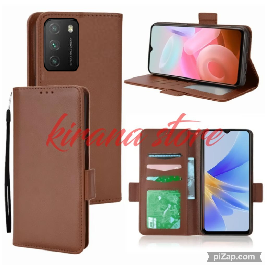 Case Hp Xiaomi Poco M3 Xiaomi Poco M3 Pro Case Dompet Casing HP Flip Kulit Case Wallet Leather Cover