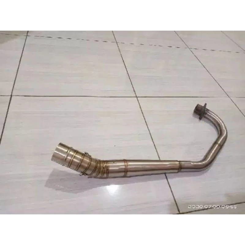 promo leher knalpot paten tiger cb mp gl inlet 50mm