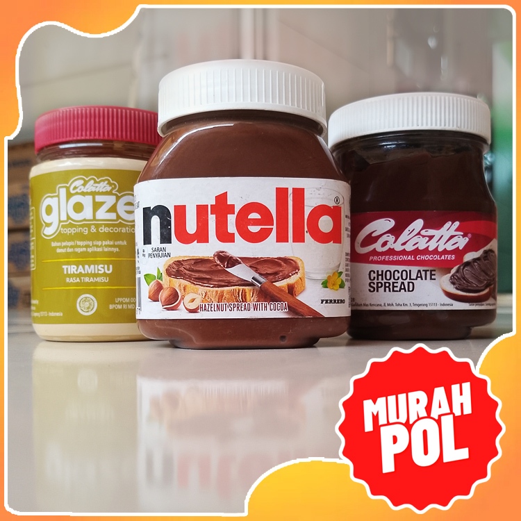 

Selai Nutella Chocolate Hazelnut Spread 350gr