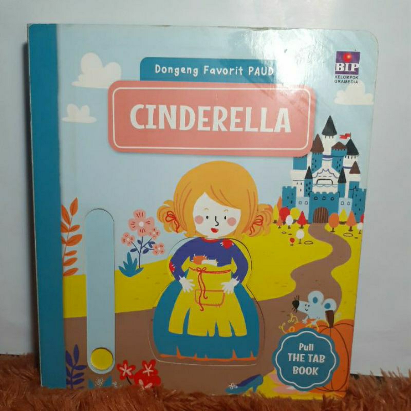 Buku Anak Preloved | Boardbook Anak Preloved | Boardbook Interaktif | Pull the tab book -  BIP Grame