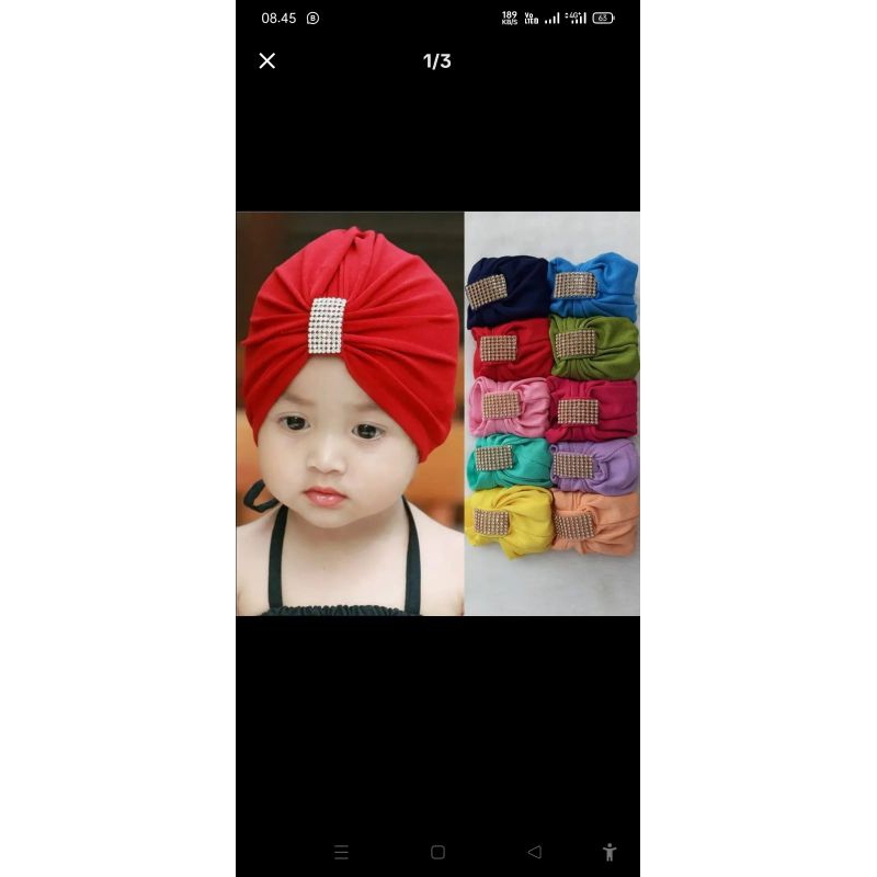 turban anak balita turban bayi turban turban bayi lucu