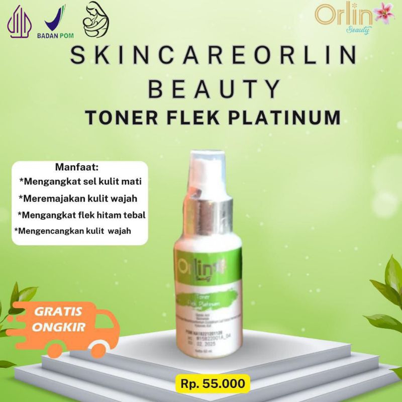 Toner Flek Platinum Orlin Beauty/orlin/orlin beauty skincare