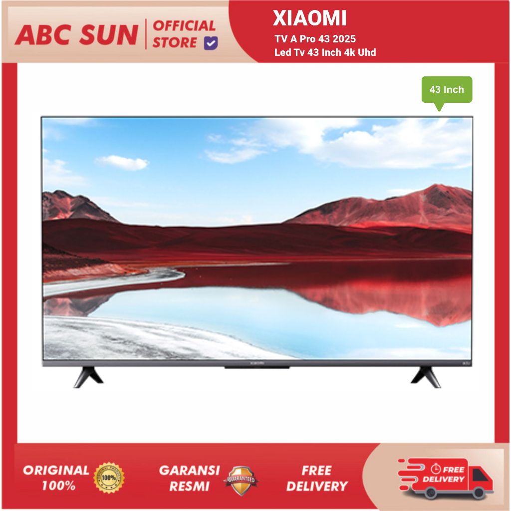Xiaomi 43 a pro 2025 Led Tv 43 Inch Uhd 4k Google TV Smart home control hub