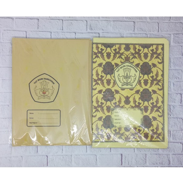 

PRODUK TREND Sampul Buku Tulis Coklat