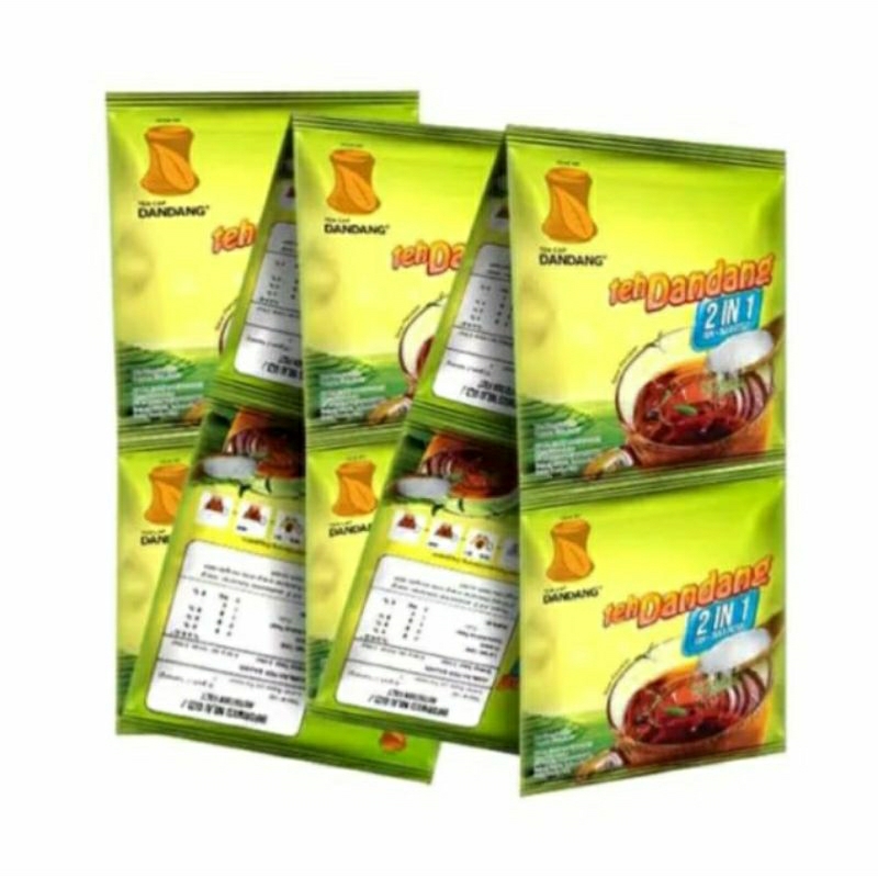 

Teh dandang 2 in 1 teh plus gula tebu dalam satu kantong 10sachet