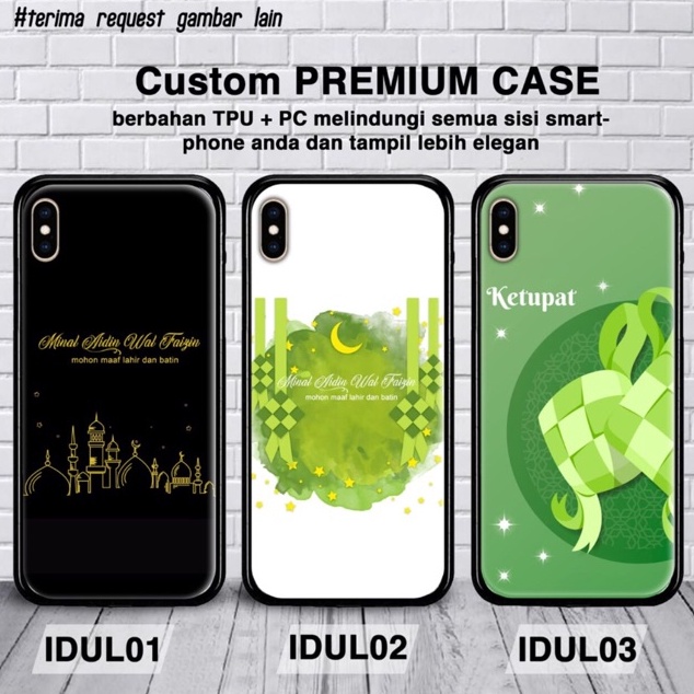 

SPESIAL BULAN INI Motif case idul fitri lebaran premium case karakter case termurah