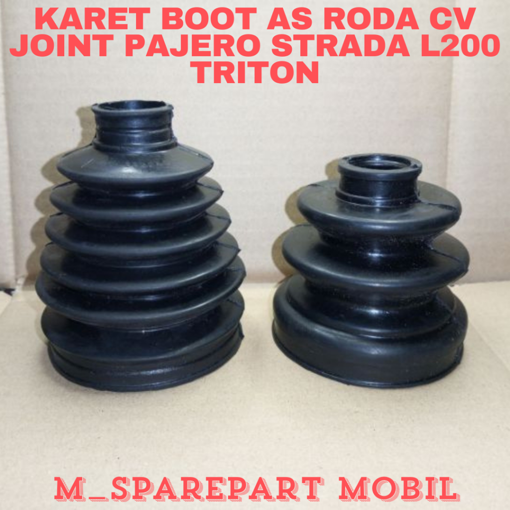 SPAREPART MOBIL PREMIUM KARET BOOT AS RODA LUAR DALAM STRADA L200 TRITON