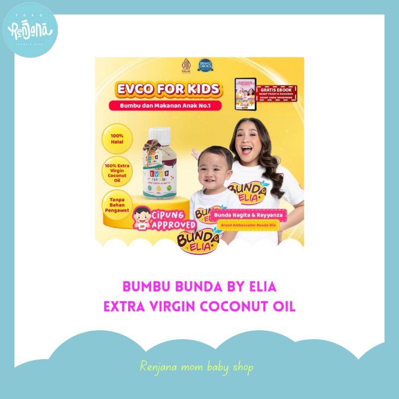 

Extra Virgin Coconut Oil by Bumbu Bunda / Lemak Tambahan MPASI/ VCO/ ED Dekat