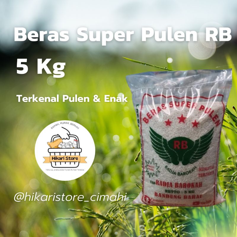 

Beras Super Pulen RB 5KG BerKualitas