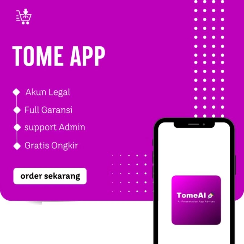 TOME APP Premium AI Pembuatan Presentasi