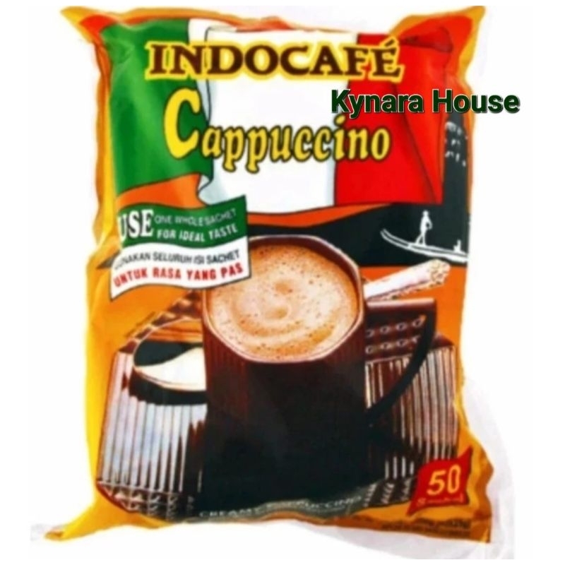 

Indocafe Cappuccino 50x25gr