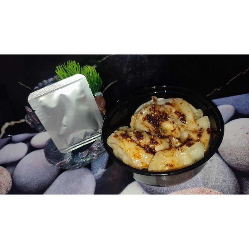 

gyoza chili oil