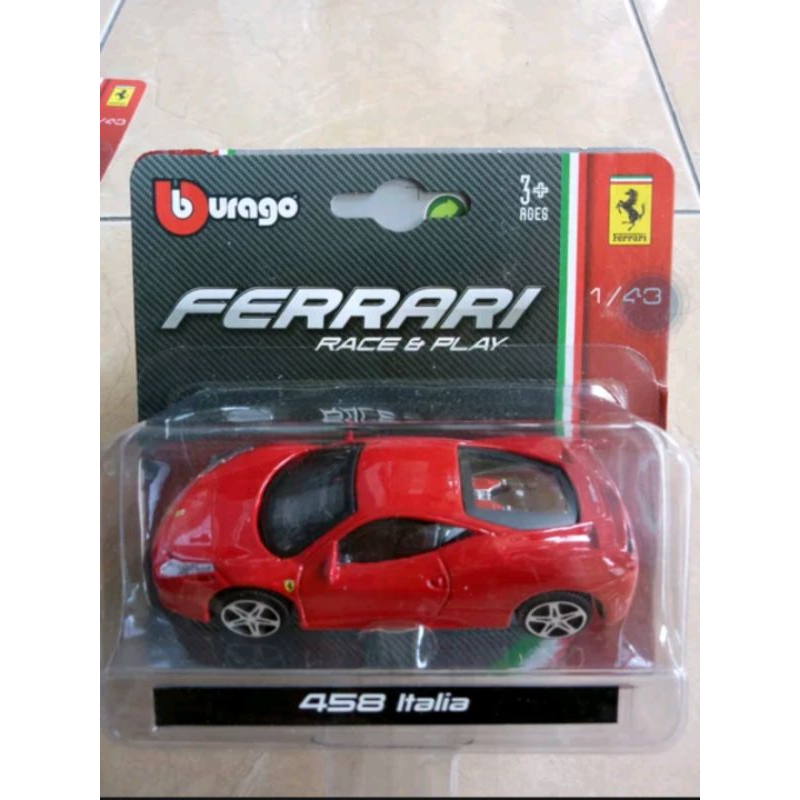 burago ferrari 1:43 blister
