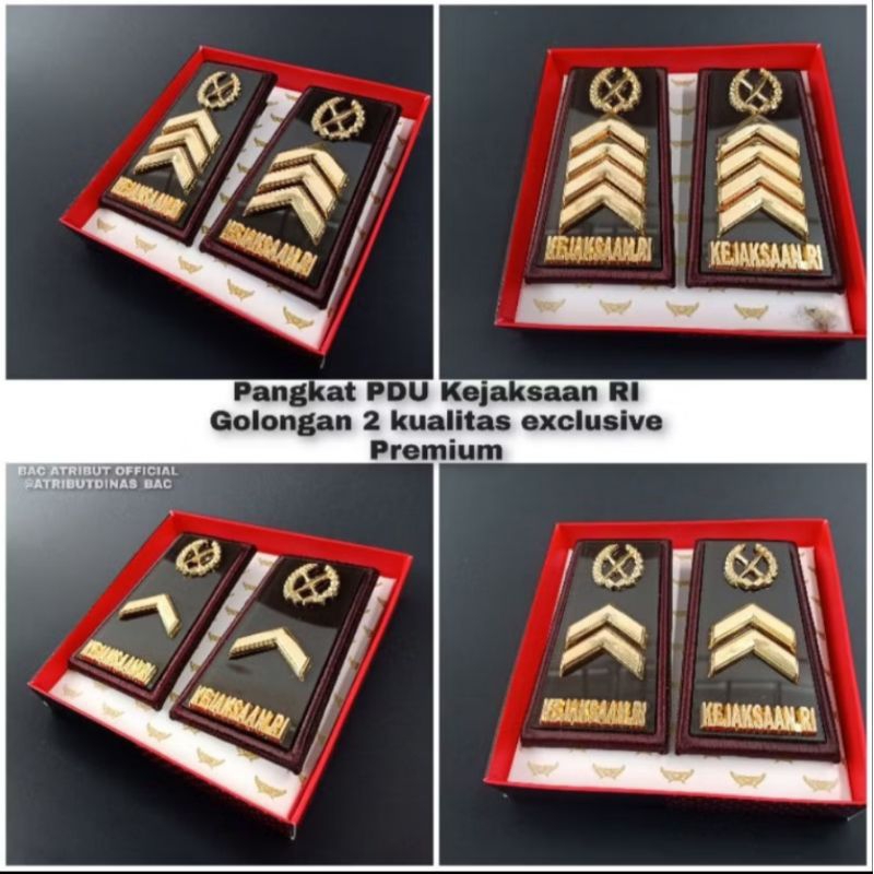 PANGKAT PDU KEJAKSAAN GOLONGAN 2A 2B 2C 2D
