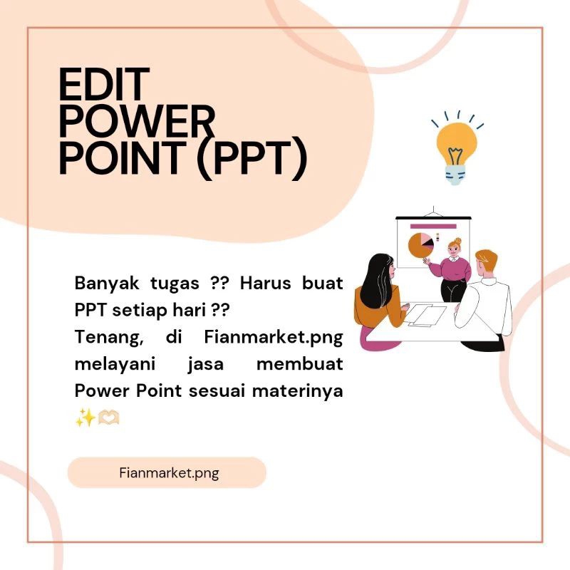 PEMBUATAN PPT/TUGAS PPT/POWER POINT/PPT SIDANG/PPT SEMPRO