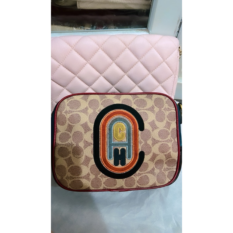preloved Coach Camera bag