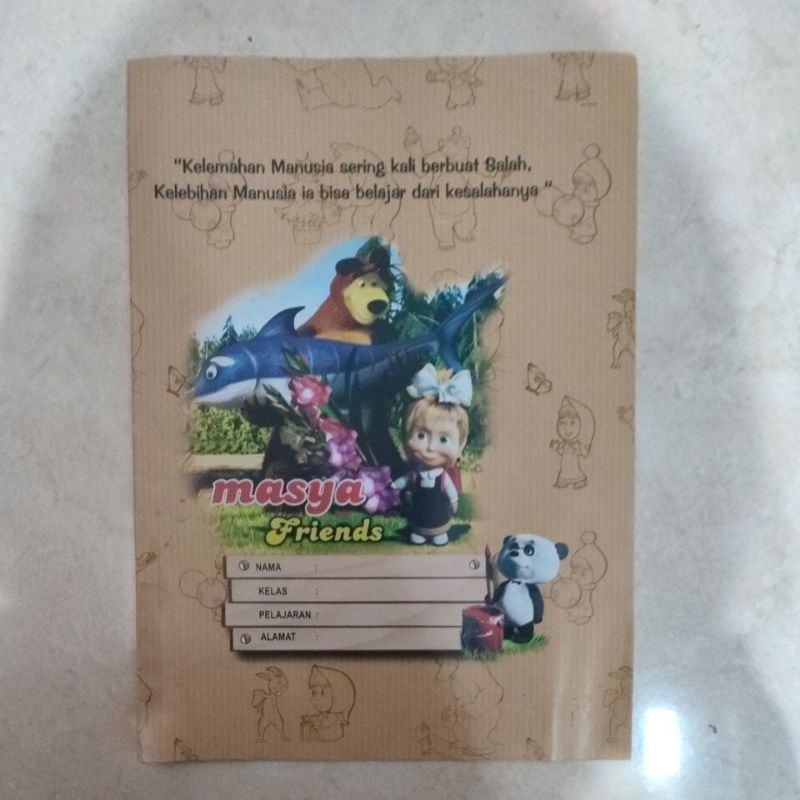

Sampul Buku Tulis Barbie Masya