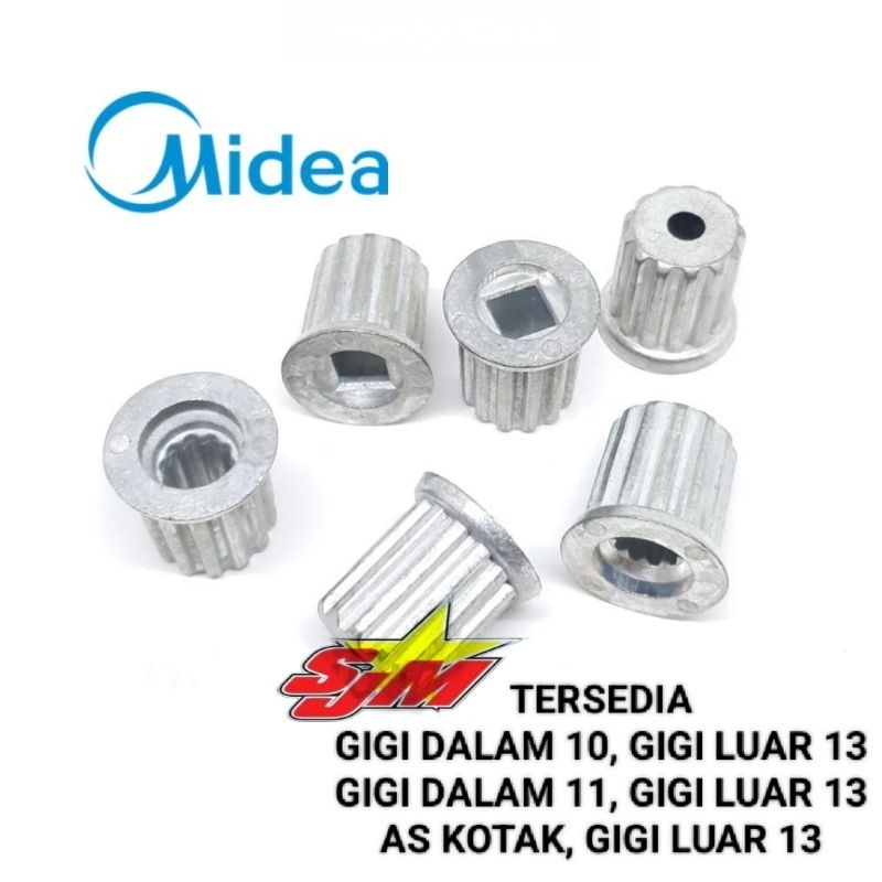 Inti Pulsator Mesin Cuci Midea 2 Tabung