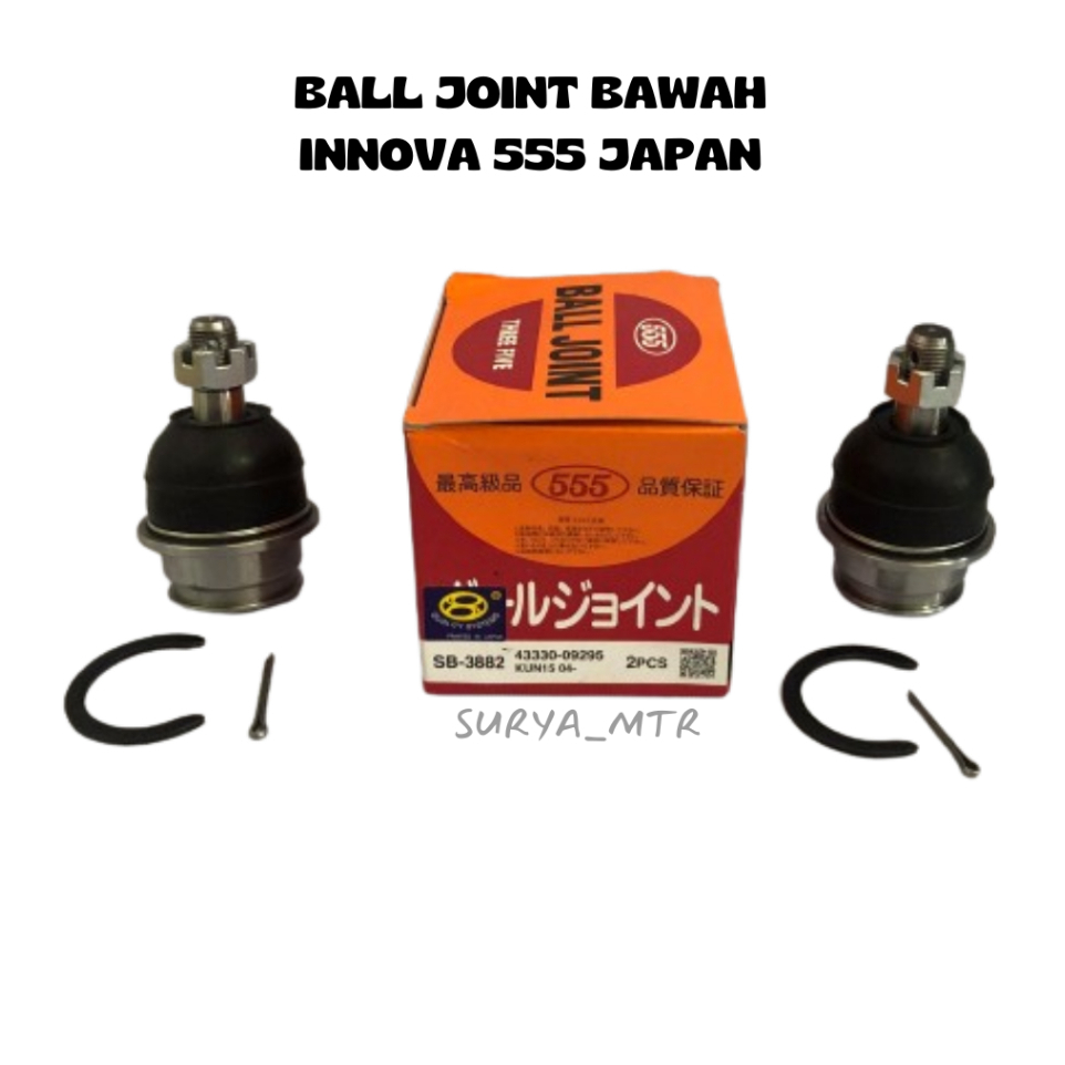 BALL JOINT BAWAH INNOVA FORTUNER 555 JAPAN