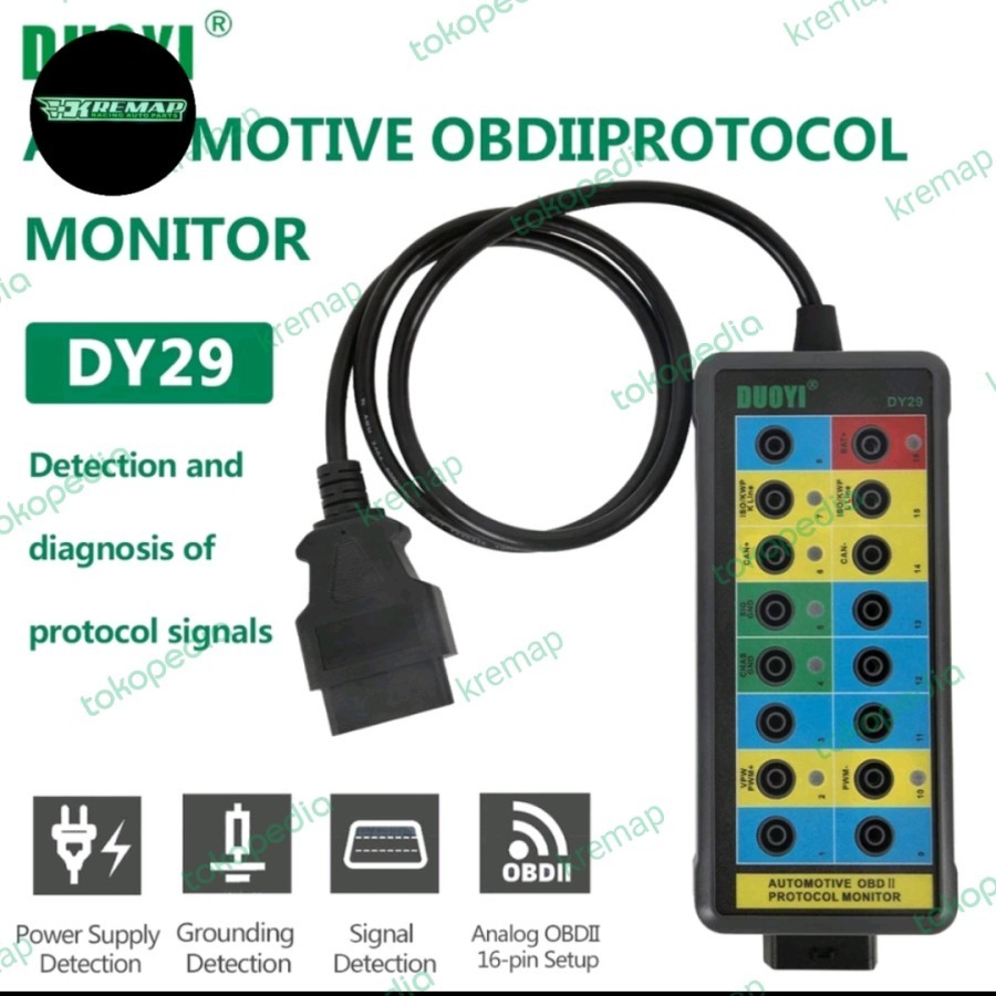 OBDII Protokol Koneksi Detektor